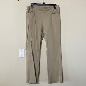 Women’s pull-on khaki dress pants